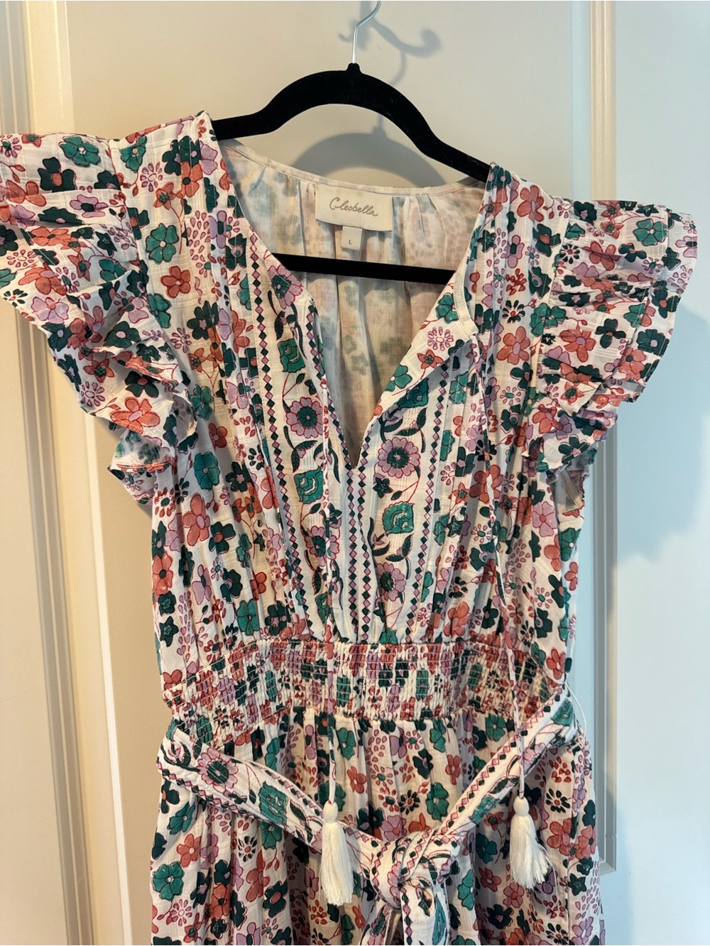CLEOBELLA Kareena Midi Wildflower Floral Dress | L - Picture 5 of 6